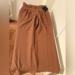 Cynthia Rowley Tan Wide Leg Pants